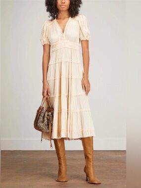 ULLA JOHNSON Rose Dress in Dawn Size 2